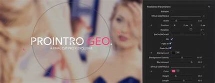 Pixel Film Studios – ProIntro Geometric 1.1 – MacOS